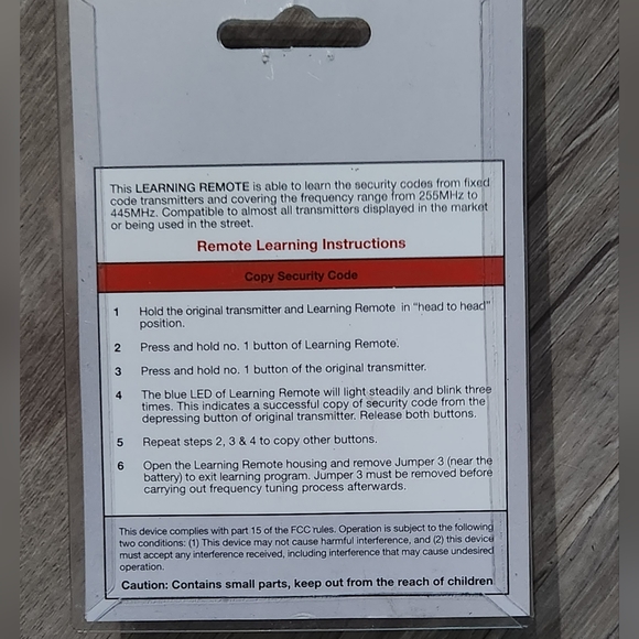 Autobahn car auto remote door opener. Programmable TP-8824 - Picture 2 of 6